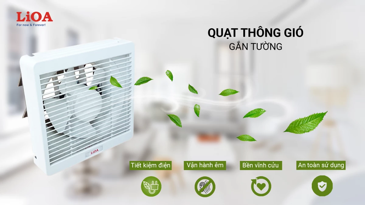 Tìm hiểu về quạt thông gió và quạt hút