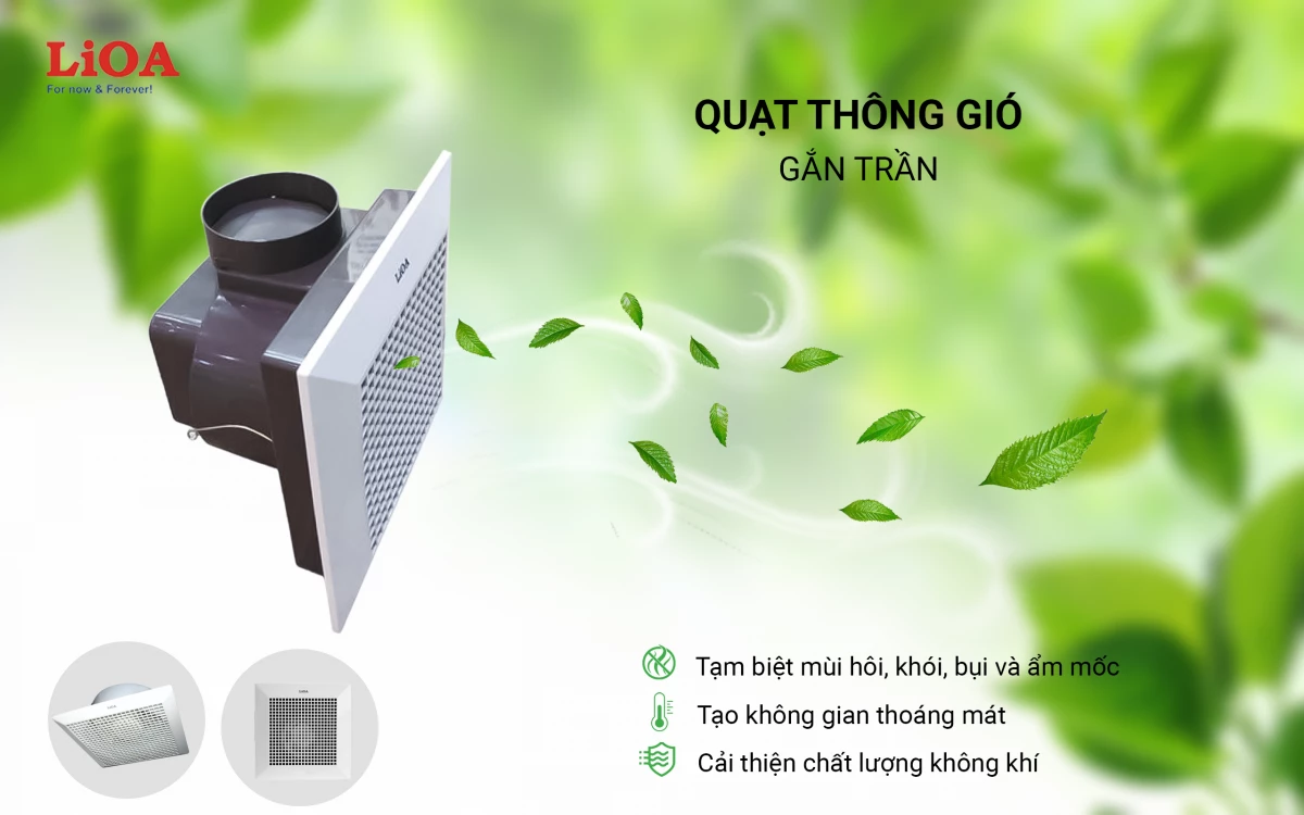 Tìm hiểu về quạt thông gió và quạt hút