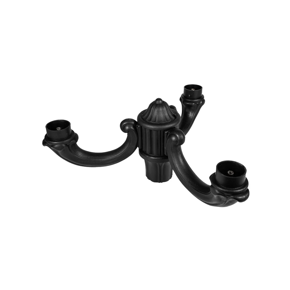 Tay đèn gắn cột cổ điển TCCD3-4B