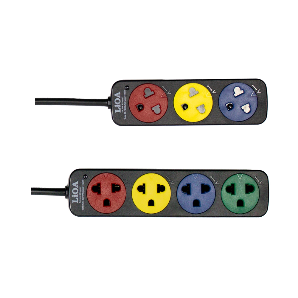 Ổ Cắm Kéo Dài Thông Dụng Thế Hệ Mới Loại Không Có Công Tắc - Công Suất Tối Đa 5A 220VAC MAX 1100W - Mã 3TN/4TN