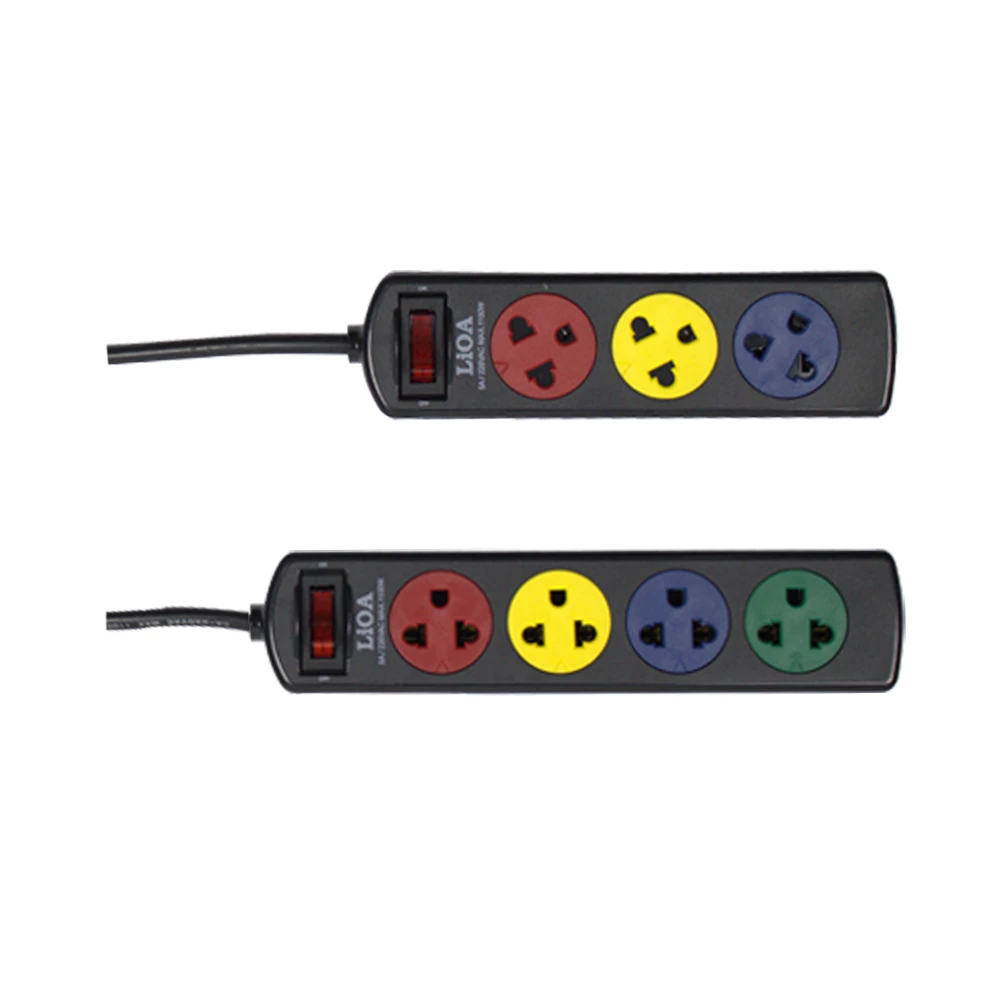 Ổ Cắm Kéo Dài Thông Dụng Thế Hệ Mới Loại Có Công Tắc Công Suất Tối Đa 5A 220VAC MAX 1100W - Mã 3TSN/4TSN