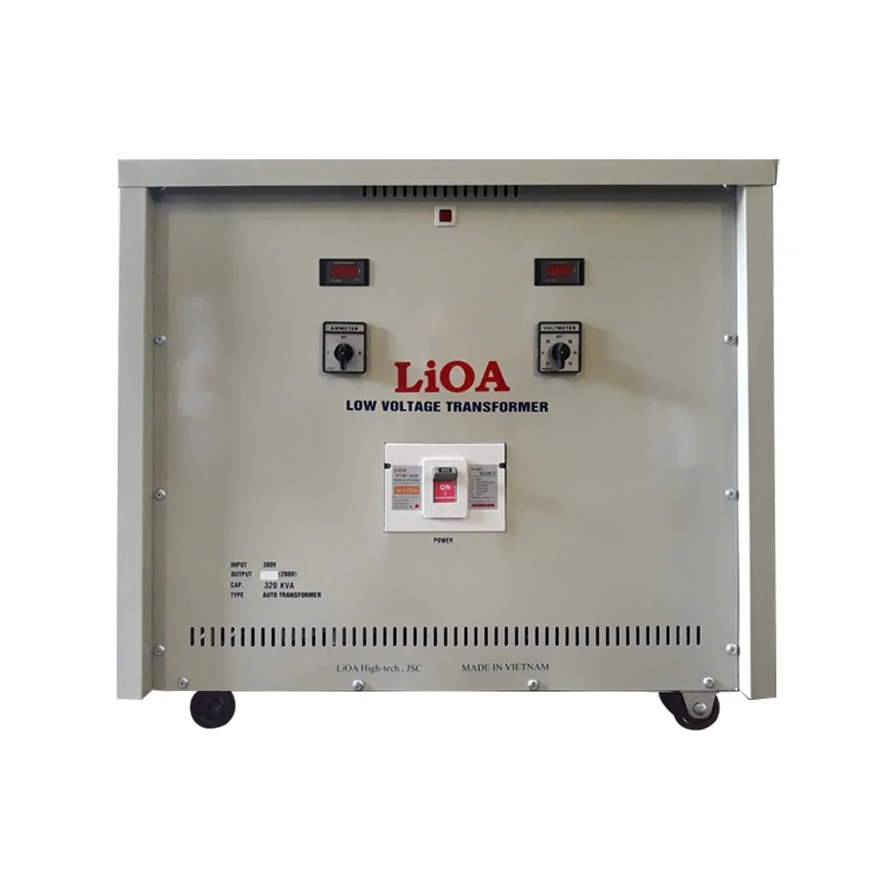 Biến Áp Đổi Nguồn Hạ Áp 3 Pha LiOA Loại Tự Ngẫu - Mã 3K252M2YH5YT