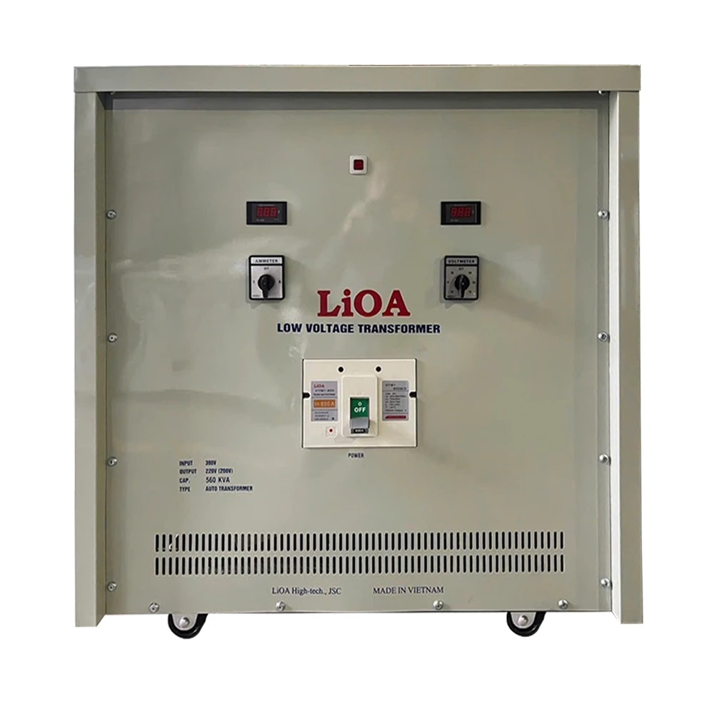 Biến Áp Đổi Nguồn Hạ Áp 3 Pha LiOA Loại Tự Ngẫu - Mã 3K562M2YH5YT