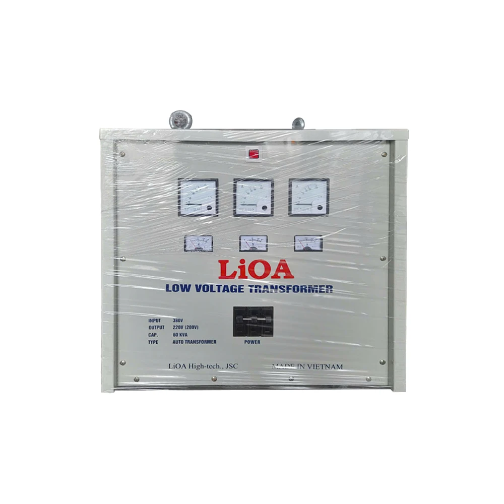 Biến Áp Đổi Nguồn Hạ Áp 3 Pha LiOA Loại Tự Ngẫu - Mã 3K601M2YH5YT