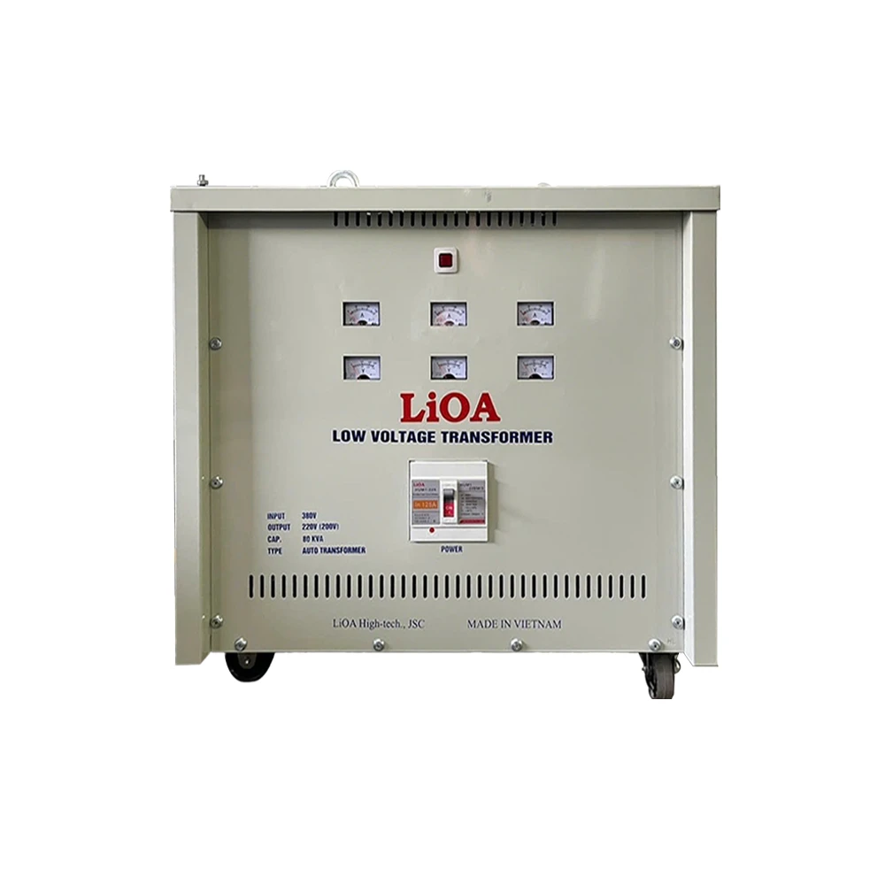 Biến Áp Đổi Nguồn Hạ Áp 3 Pha LiOA Loại Tự Ngẫu - Mã 3K801M2YH5YT