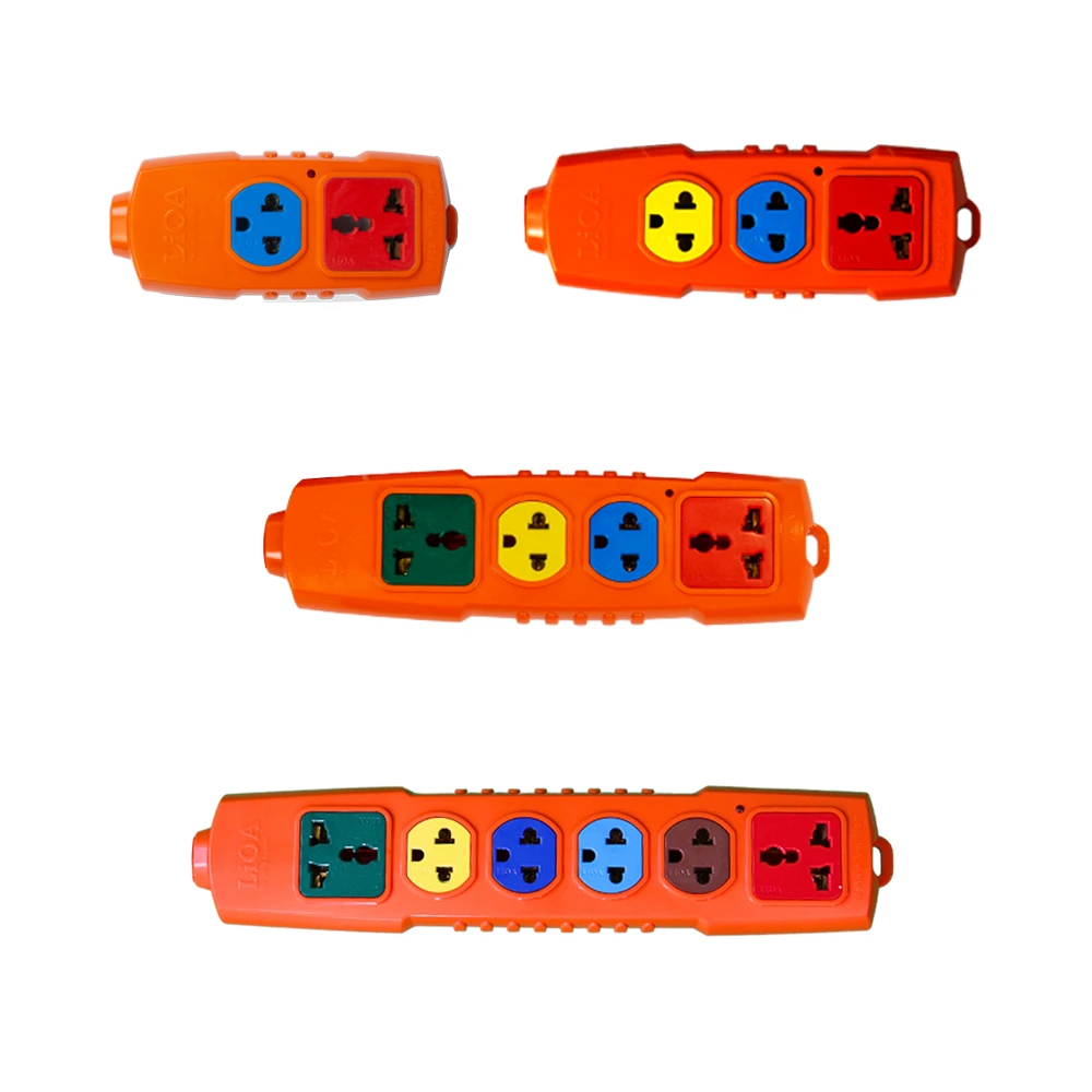 Ổ Cắm Siêu Tải Lõi Sứ Loại Không Dây Công Suất 30A 250VAC MAX 6600W - Mã 2P-2D, 2P-3D, 3P-2D, 3P-3D, 4P-2D, 4P-3D, 6P-2D, 6P-3D