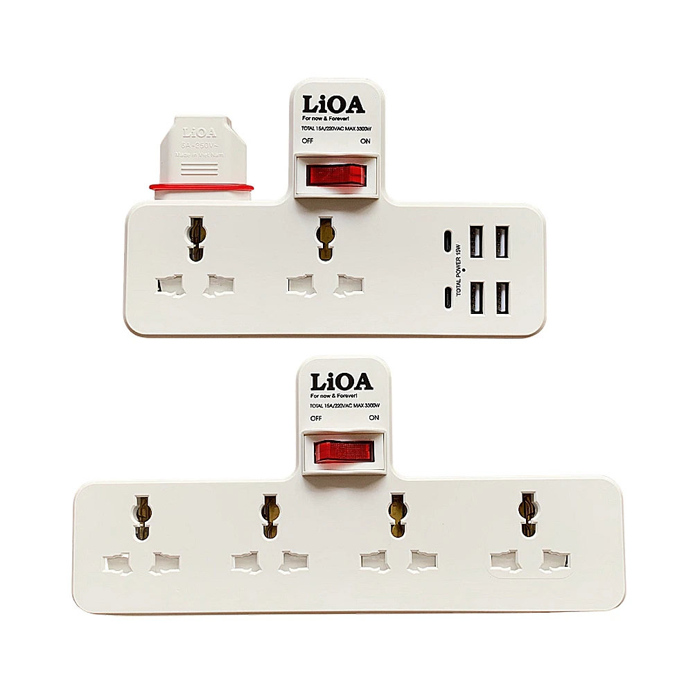 Ổ Cắm Du Lịch - Mã CKD4DN, CKD2DN4A2C