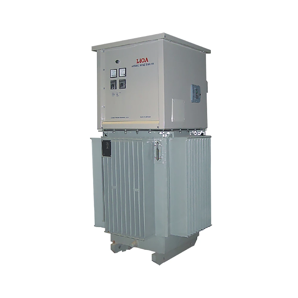 Ổn áp LiOA 3 pha ngâm dầu LiOA D-1000 | Điện áp vào 304V–456V, ra 380V