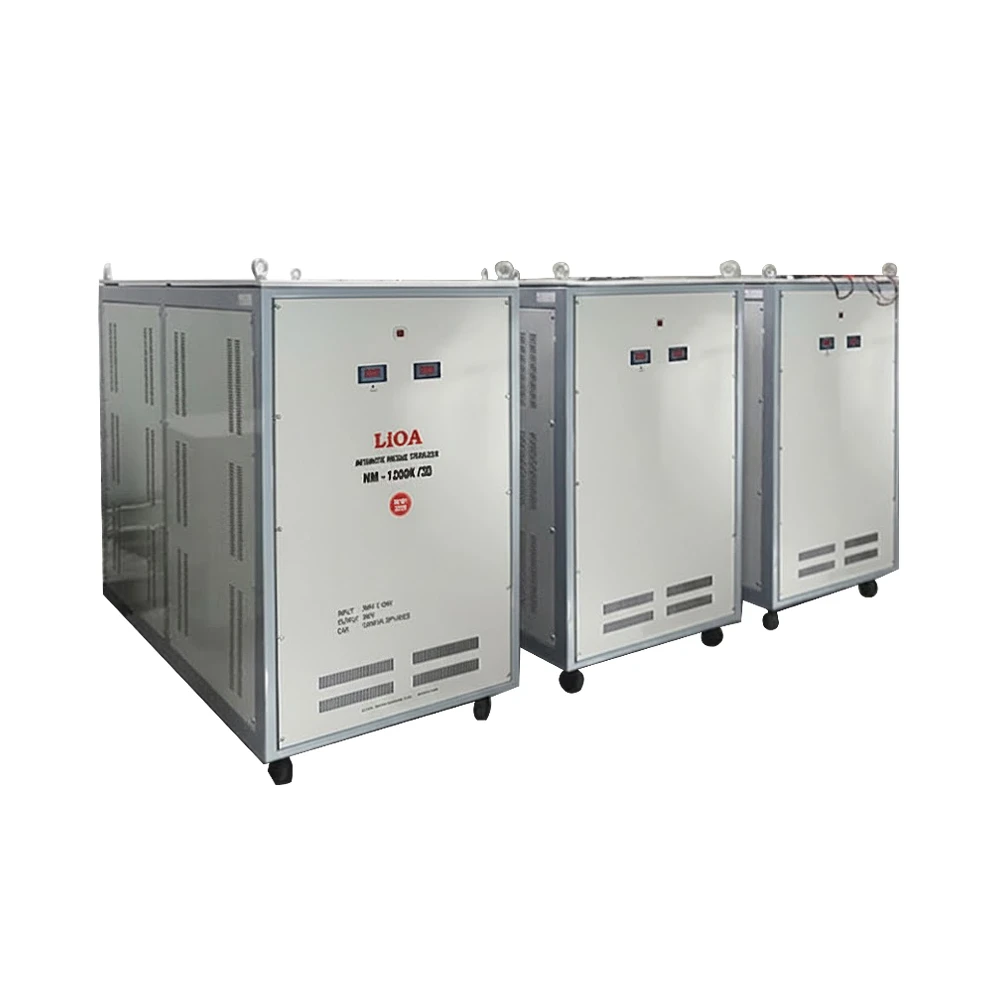 Ổn áp LiOA 3 pha NM-1200K/3II 1200kVA (1200.000VA) | Điện áp vào 304V-420V, ra 380V