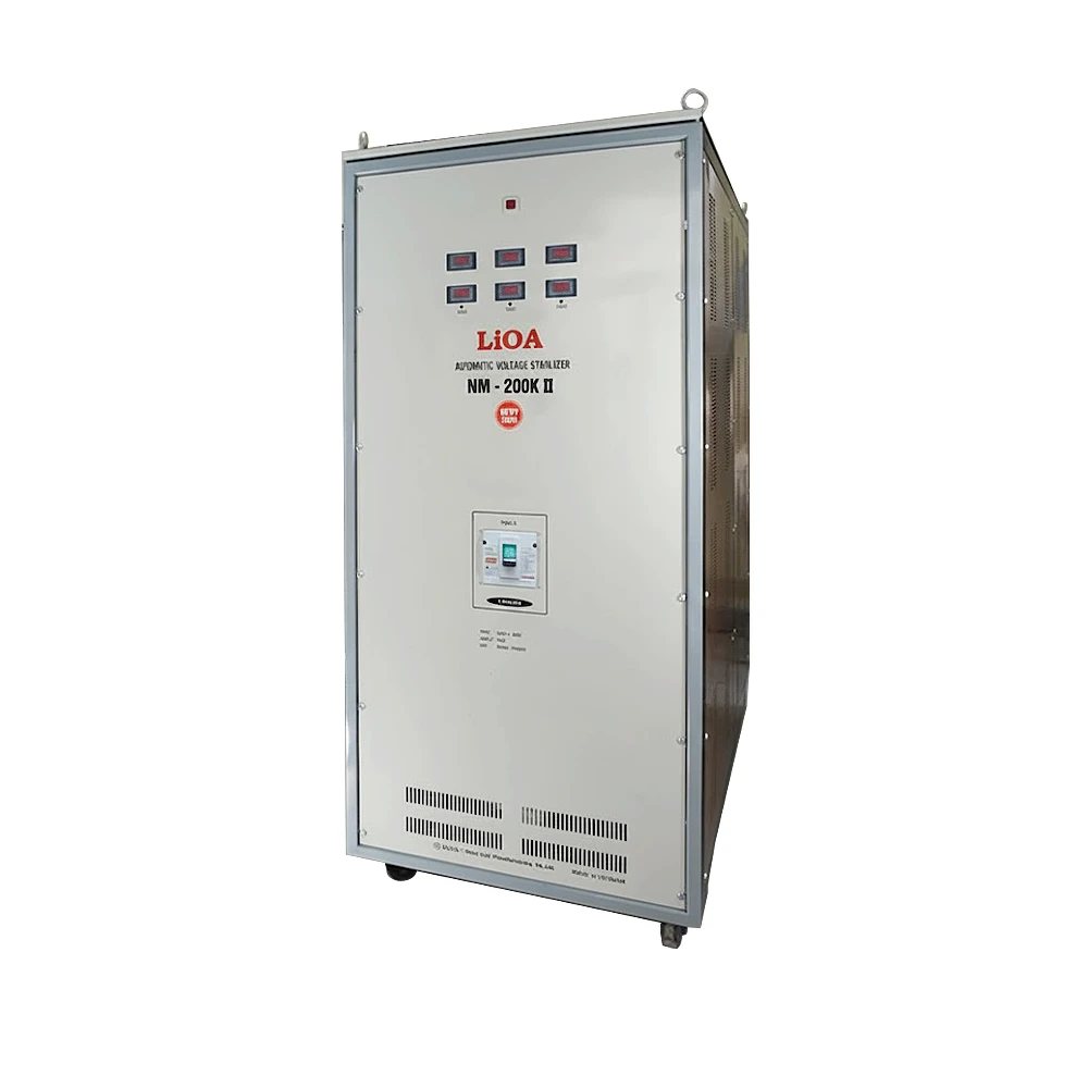 Ổn áp LiOA 3 pha NM-200KII 200kVA (200.000VA) | Điện áp vào 304V-420V, ra 380V