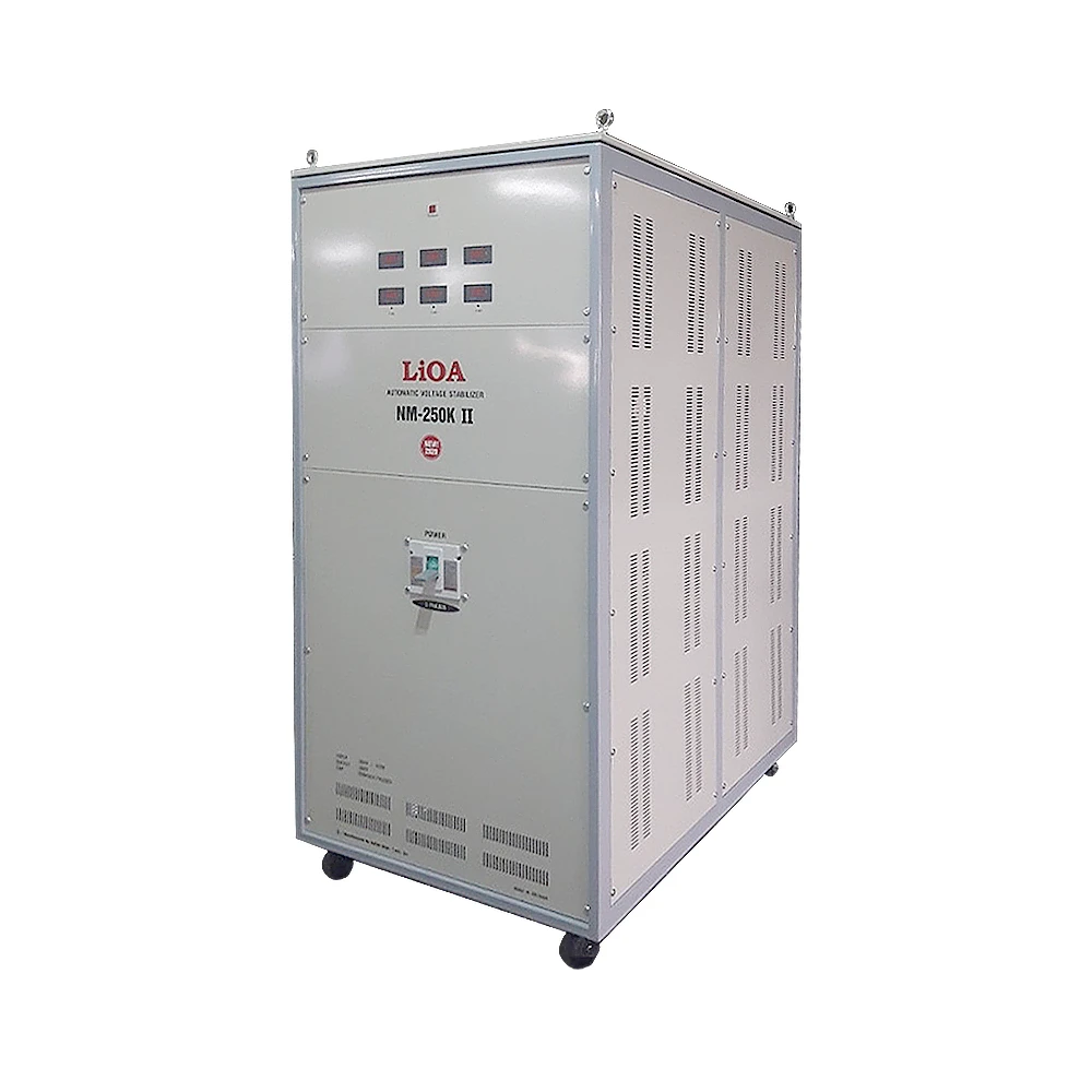 Ổn áp LiOA 3 pha NM-250KII 250kVA (250.000VA) | Điện áp vào 304V-420V, ra 380V