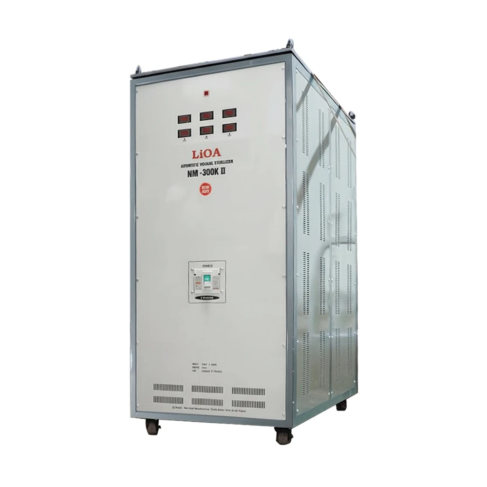 Ổn áp LiOA 3 pha NM-300KII 300kVA (300.000VA) | Điện áp vào 304V-420V, ra 380V