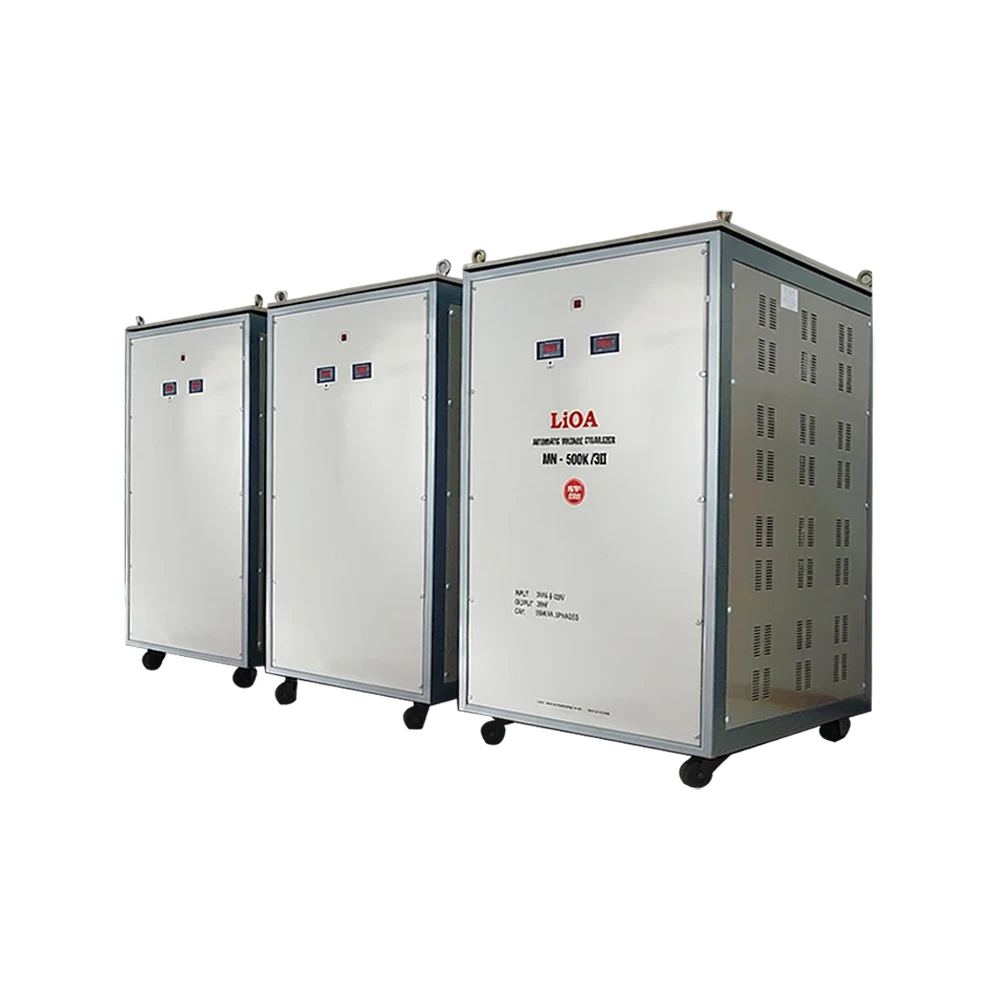 Ổn áp LiOA 3 pha NM-600K/3II 600kVA (600.000VA) | Điện áp vào 304V-420V, ra 380V