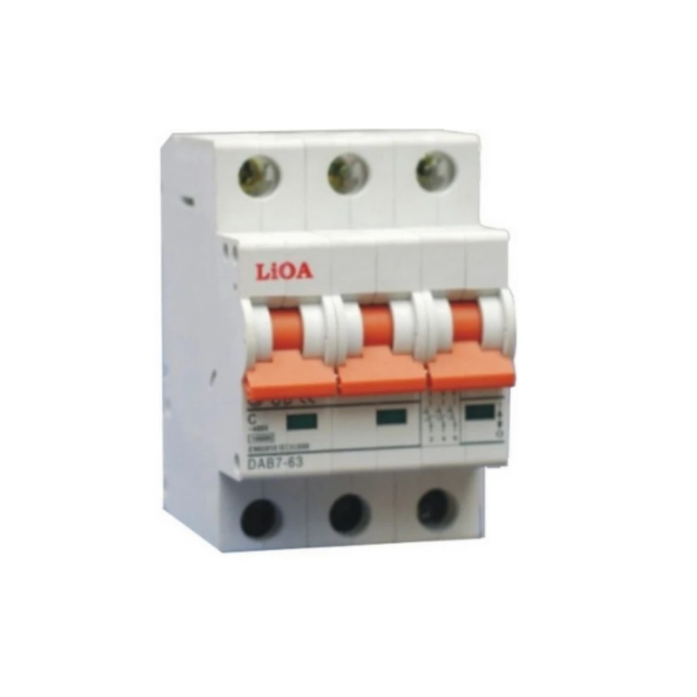 Cầu dao đóng cắt tự động LiOA - Loại 3 cực - Dòng cắt 10KA