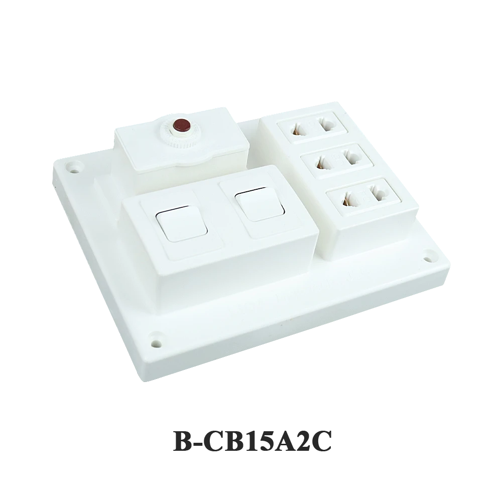 Bảng điện nổi LiOA mã B-CB15A2C/ B-CB15A3C/ B-CB15A3D/ B-CB15A3DG