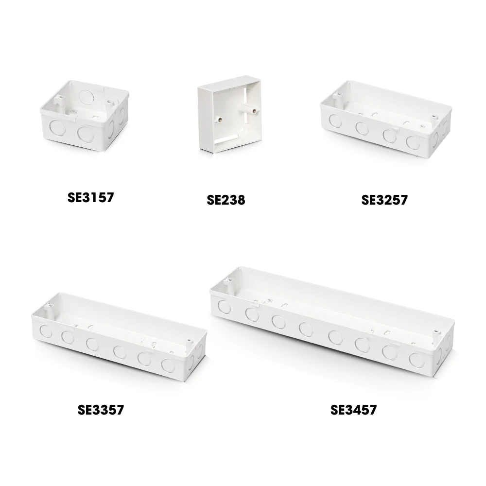 Concealed (Flush) Box & Surface Box for V20 Series Models SE3157 / SE3257 / SE3357 / SE3457 / SE238