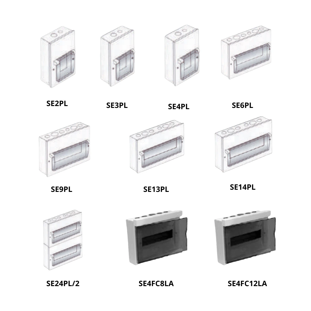 Tủ điện chứa Aptomat đế kim loại LiOA