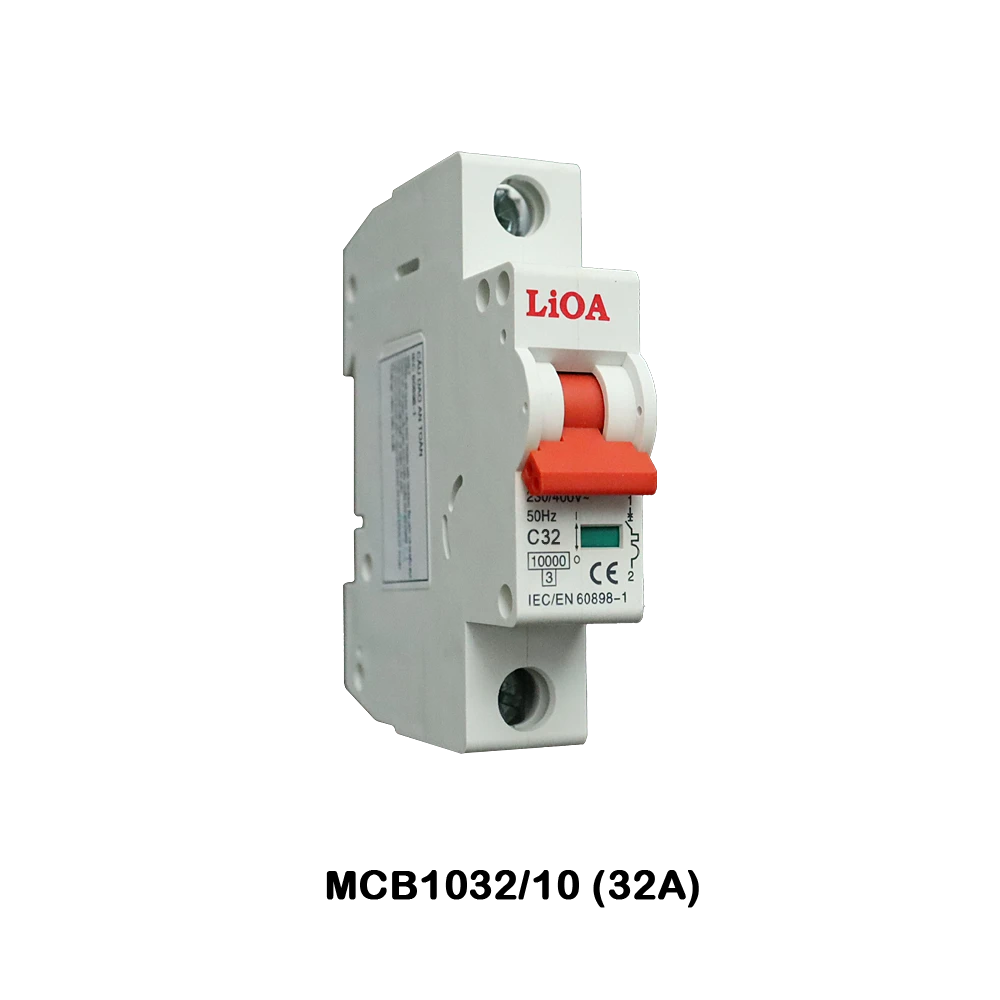Aptomat (MCB) LiOA - Type 1 Pole - Break Circuit 10KA