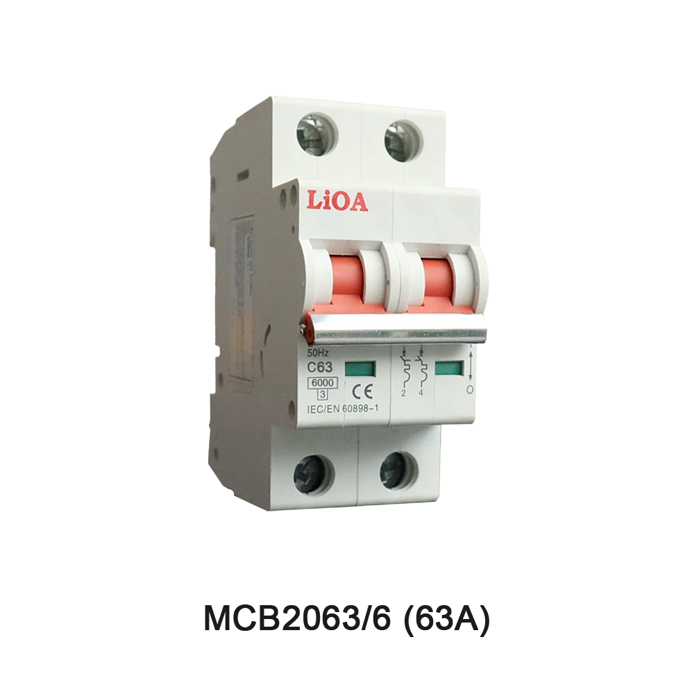 Aptomat (MCB) LiOA – Type 2 Pole – Break Circuit 6KA
