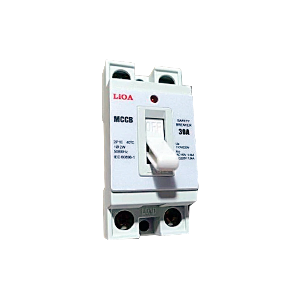 Cầu dao tự động an toàn (Aptomat) LiOA loại 1 tiếp điểm lắp dọc có đèn báo