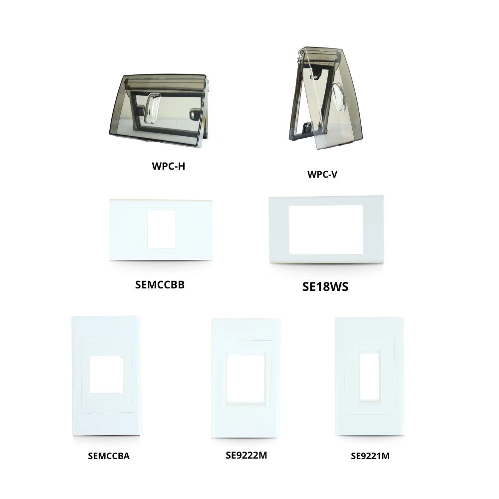 Mặt phụ kiện lắp chung cho dòng E18 & E18S mã WPC-H/ WPC-V/ SE18WS/ SE9221M/ SE9222M/ SEMCCBB/ SEMCCBA