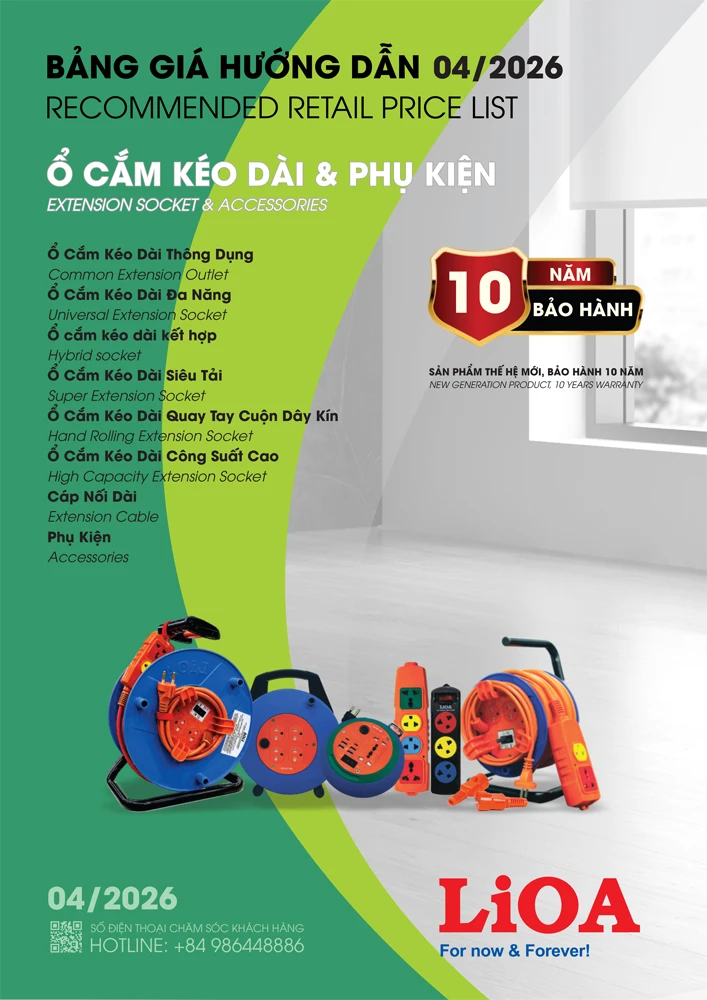 Ổ cắm kéo dài và Phụ kiện